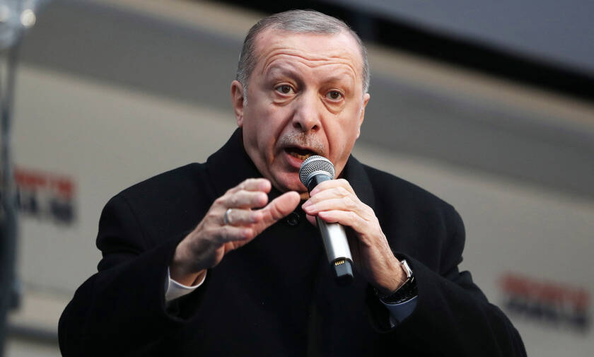 Παραλήρημα Ερντογάν: Έχουμε το Αιγαίο μας, τη Μεσόγειό μας, δεν έχουμε Κουρδιστάν