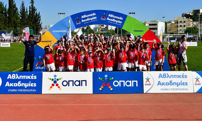 Φεστιβάλ Αθλητικών Ακαδημιών ΟΠΑΠ: Μεγάλη γιορτή του αθλητισμού στα Σπάτα με συμμετοχή 3.000 παιδιών