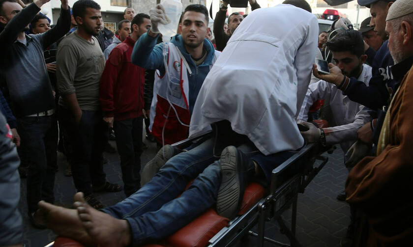 Γάζα: Δύο νεκροί και 55 τραυματίες από ισραηλινά πυρά