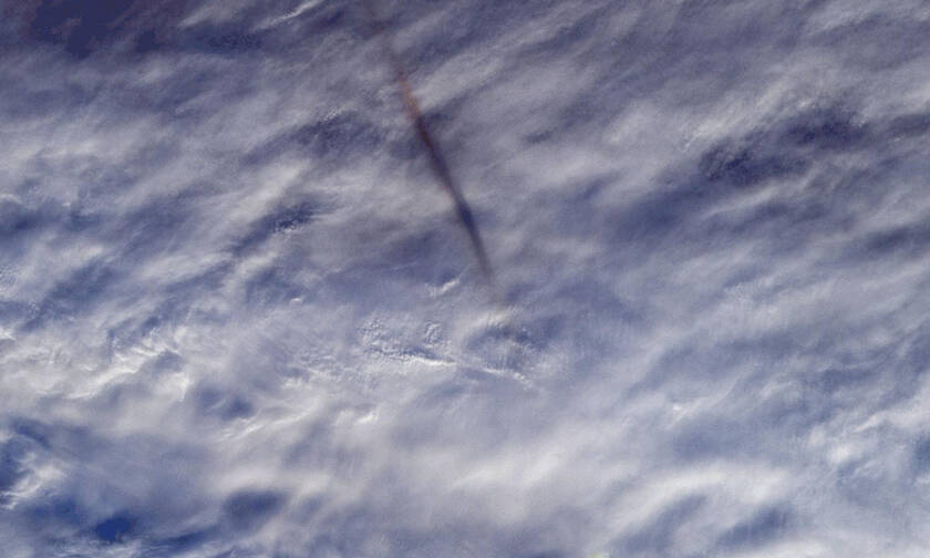 H NASA έδωσε στη δημοσιότητα φωτογραφίες του μετεωρίτη που εξερράγη πάνω από τη Βερίγγεια Θάλασσα