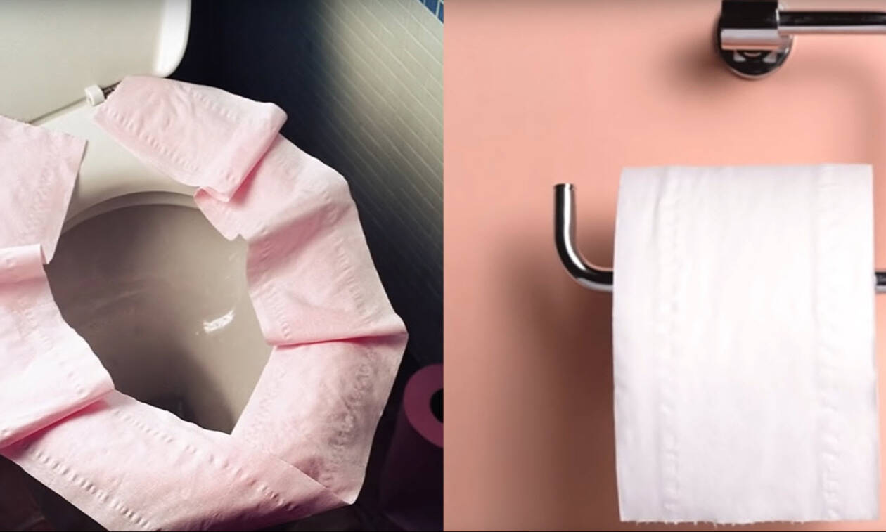 Βάζεις χαρτί υγείας στη λεκάνη δημοσίας τουαλέτας; Δες το βίντεο και θα αλλάξεις γνώμη
