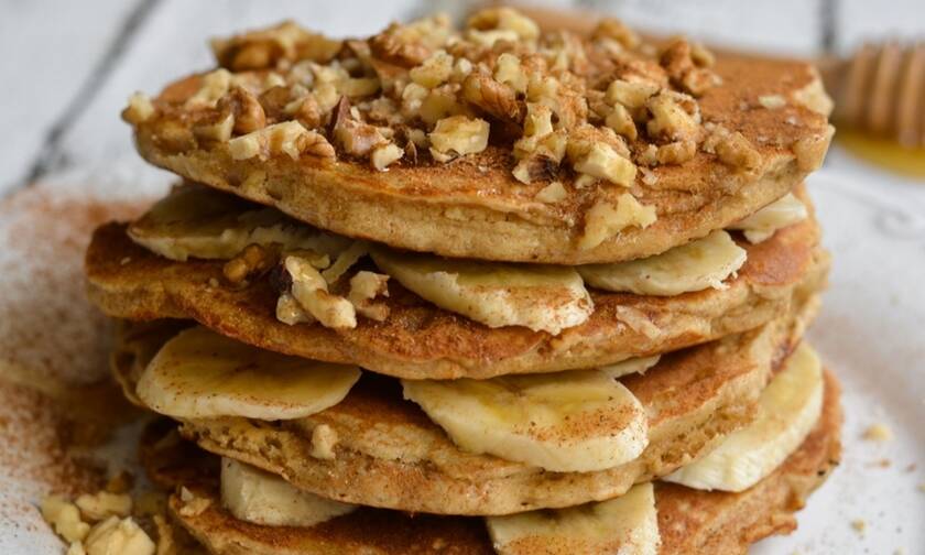 Η συνταγή της ημέρας: Pancakes με αλεύρι βρώμης