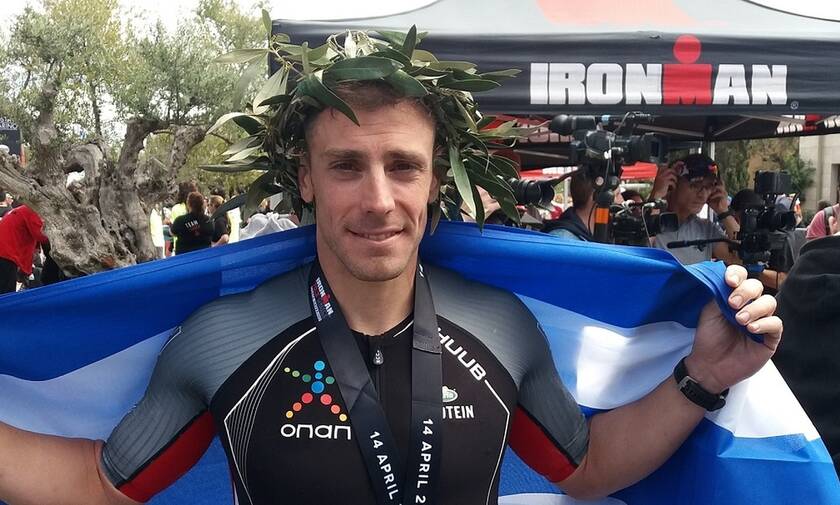 Στο βάθρο των νικητών του Ironman 70.3 Greece, Costa Navarino o OΠΑΠ Champion Γρηγόρης Σουβατζόγλου