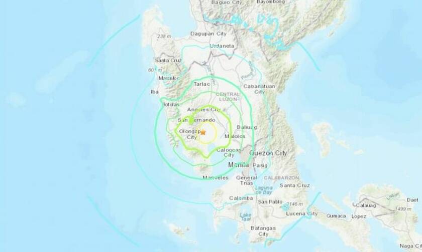 Ισχυρός σεισμός στις Φιλιππίνες - Φόβοι για αρκετούς νεκρούς