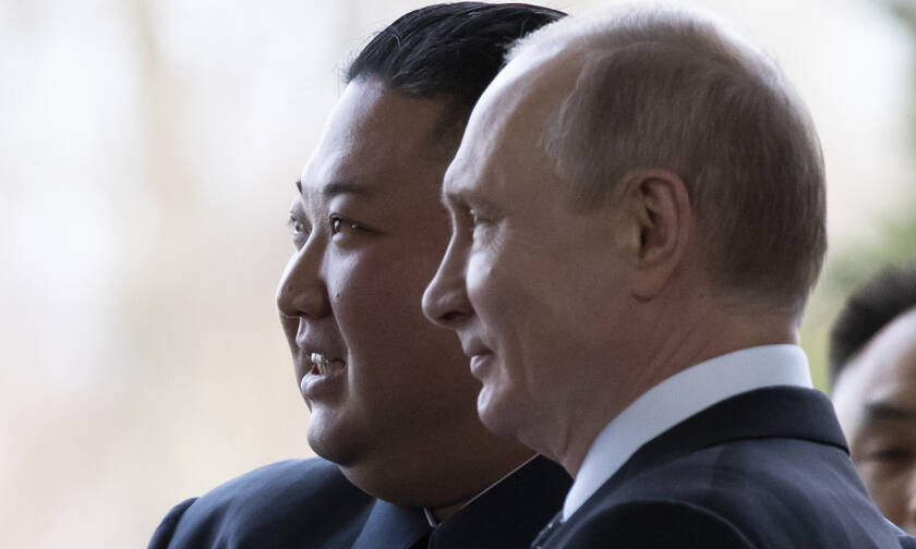Ιστορική συνάντηση: Ο Βλαντιμίρ Πούτιν υποδέχθηκε τον Κιμ Γιονγκ Ουν στο Βλαδιβοστόκ 
