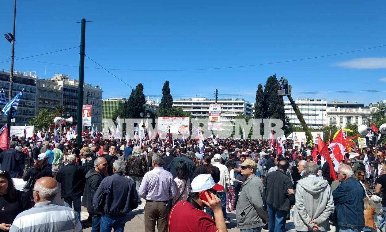Πρωτομαγιά 2019: Ολοκληρώθηκαν οι συγκεντρώσεις στο κέντρο της Αθήνας (pics)