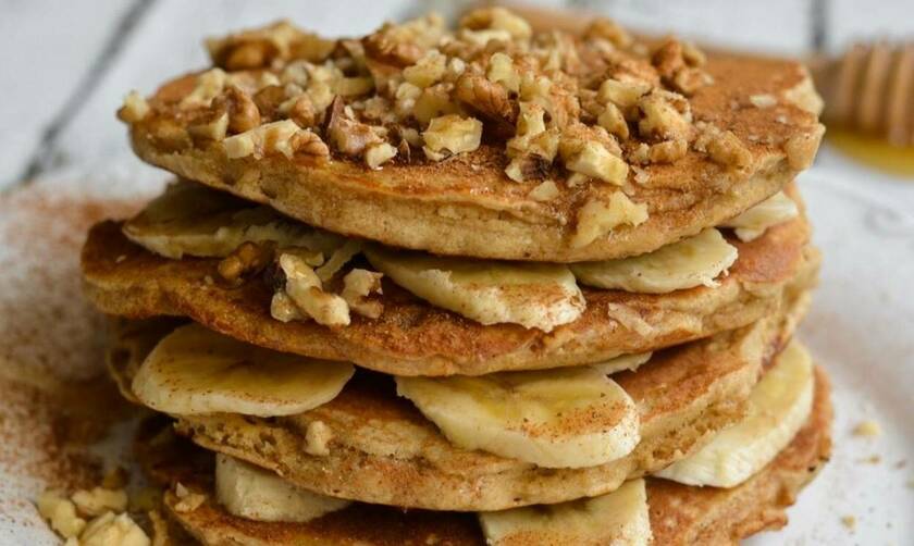 Η συνταγή της ημέρας: Pancakes με αλεύρι βρώμης