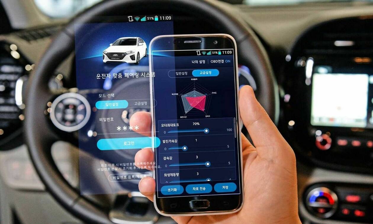 Hyundai και KIA φτιάχνουν ένα εντυπωσιακό app για ρύθμιση της απόδοσης από τον οδηγό