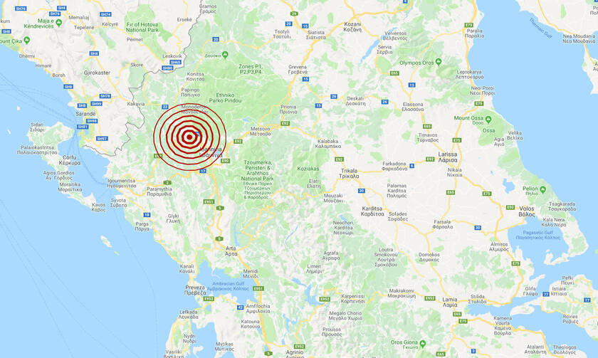 Σεισμός κοντά στα Ιωάννινα (pics)