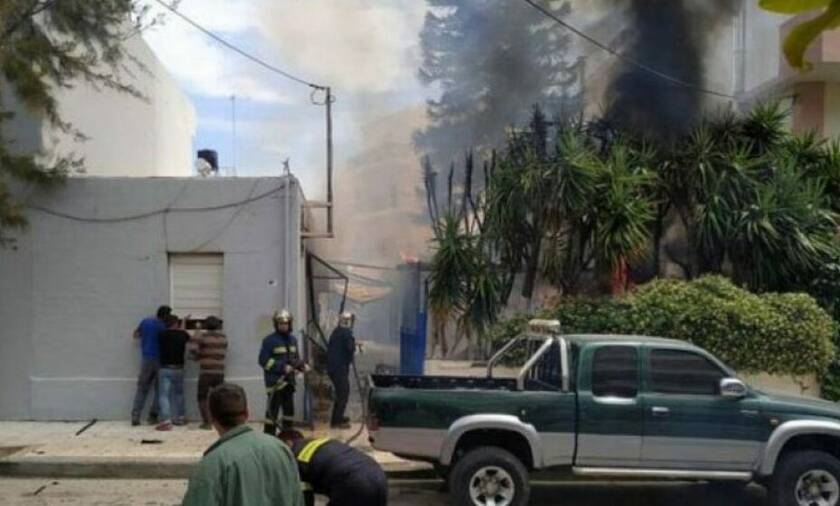 Ιεράπετρα: Ισχυρή έκρηξη από φιάλη υγραερίου σε σπίτι - Σείστηκε όλη η περιοχή (pics)