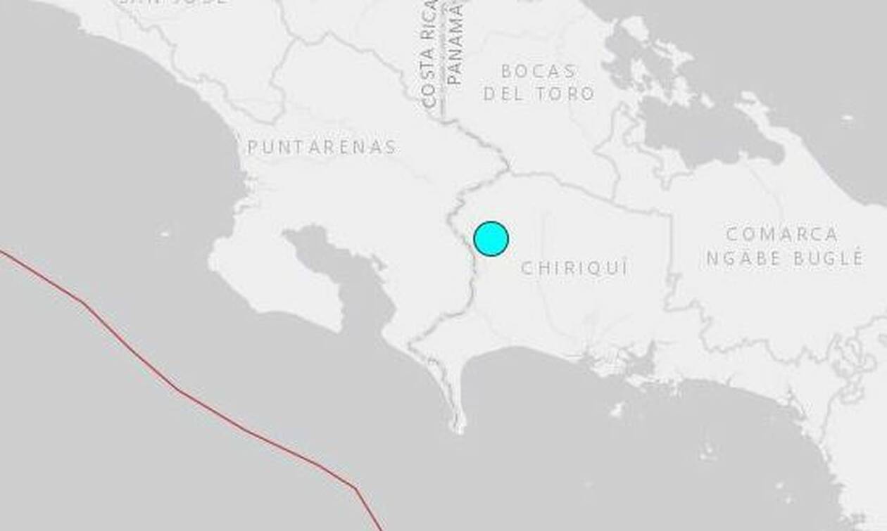 Ισχυρός σεισμός 6,1 Ρίχτερ στον Παναμά (vid)