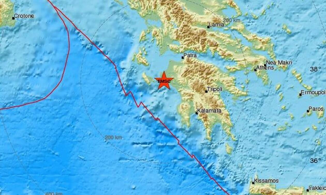 Σεισμός στην Ηλεία - Νέα ισχυρή σεισμική δόνηση κοντά στην Αμαλιάδα (pics)