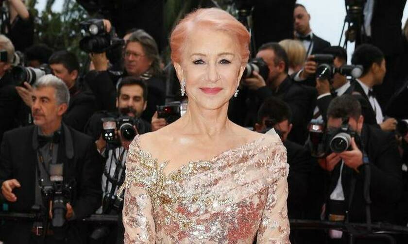 Το pink hair look της Helen Mirren έκλεψε την παράσταση στο Φεστιβάλ Καννών