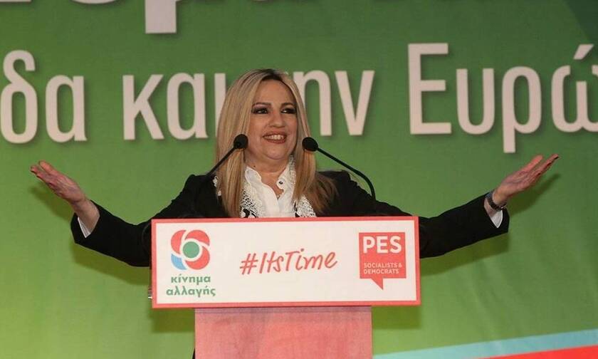Vote for KINAL sends a resounding message of change in Europe and Greece, Gennimata says