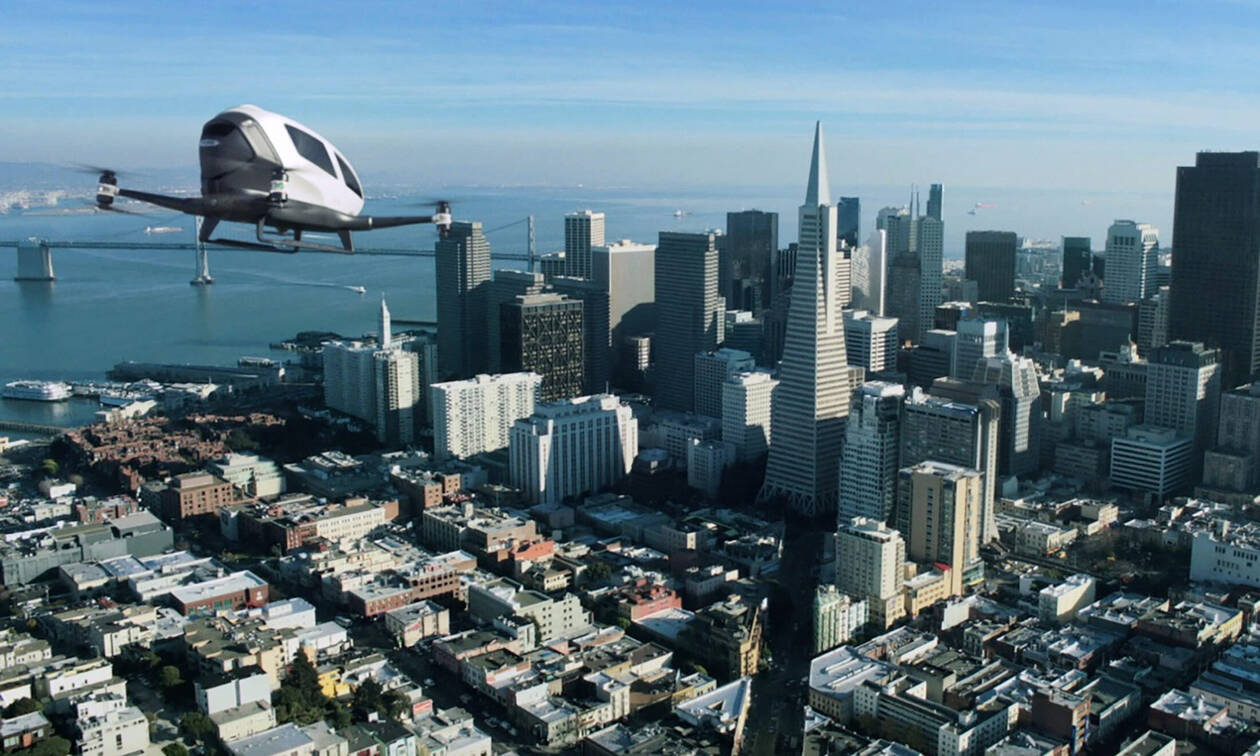 Έρχονται τα ιπτάμενα ταξί - Έτοιμα να απογειωθούν τα Robotaxis