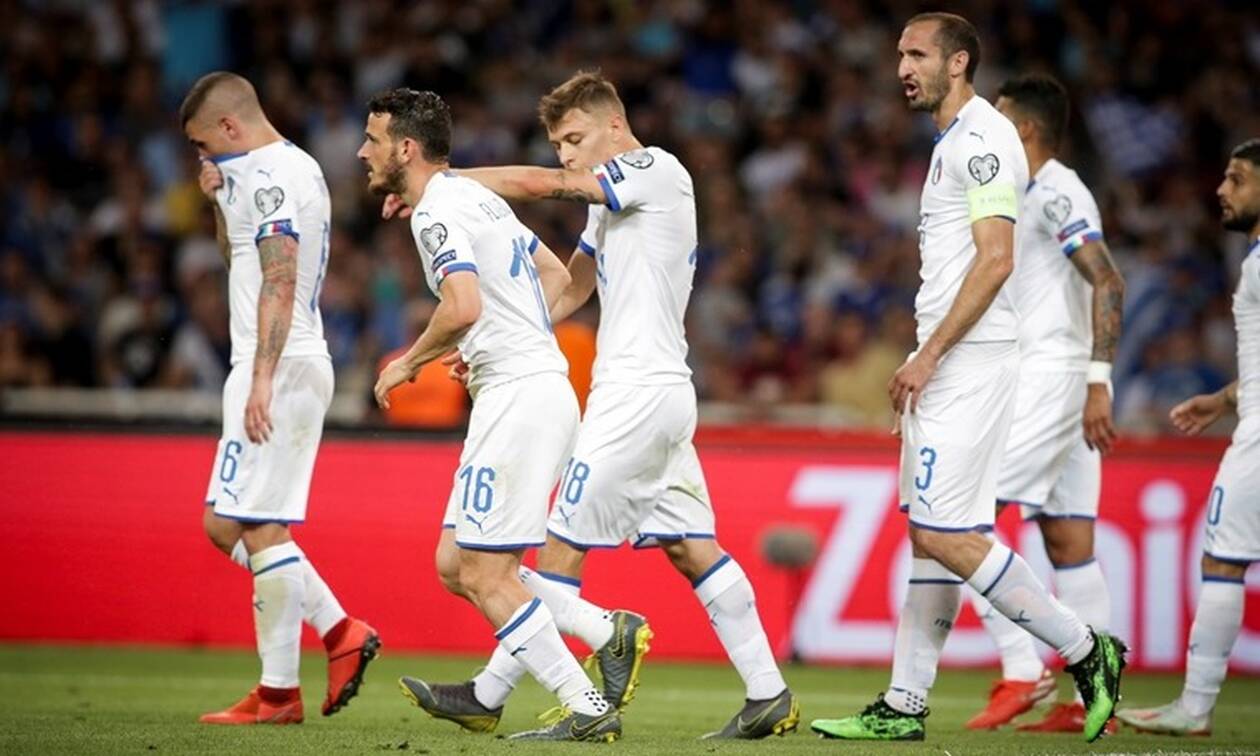 Ελλάδα-Ιταλία 0-3: Δείτε τα γκόλ της «Σκουάvτρα Ατζούρα» 