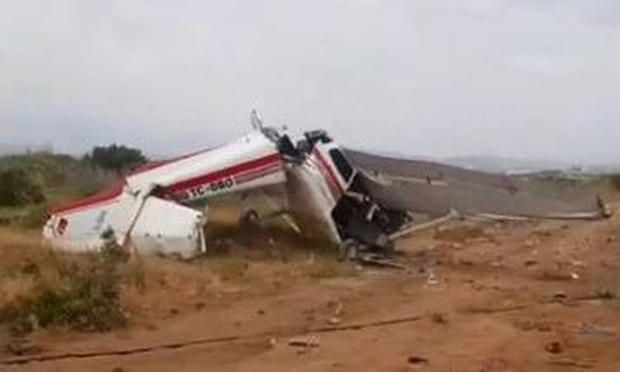 Συνετρίβη αεροσκάφος στην Αττάλεια - Δύο νεκροί και ένας τραυματίας (pics+vid)