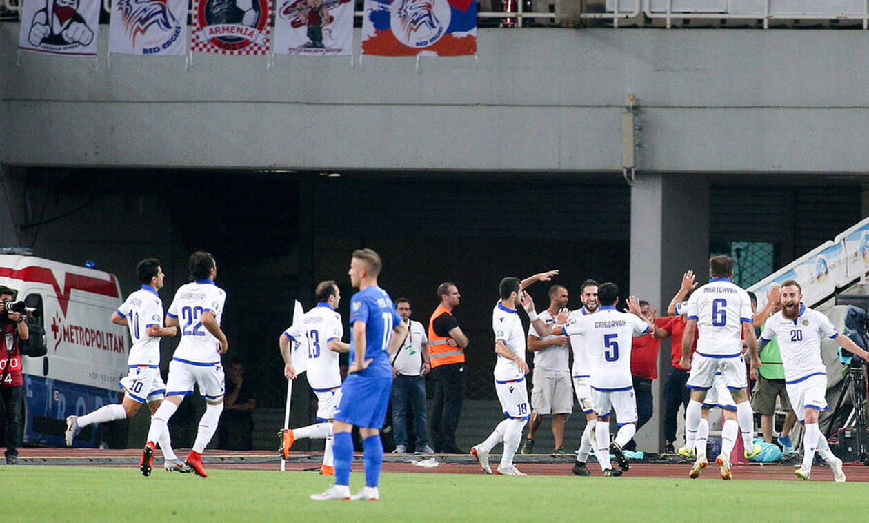 Ελλάδα – Αρμενία 2-3: Ντροπιαστική ήττα στο ΟΑΚΑ 