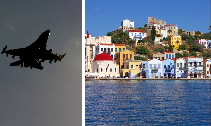Αγωνία στο Καστελλόριζο: Οι Τούρκοι «πολιορκούν» το νησί - Νέες υπερπτήσεις μαχητικών