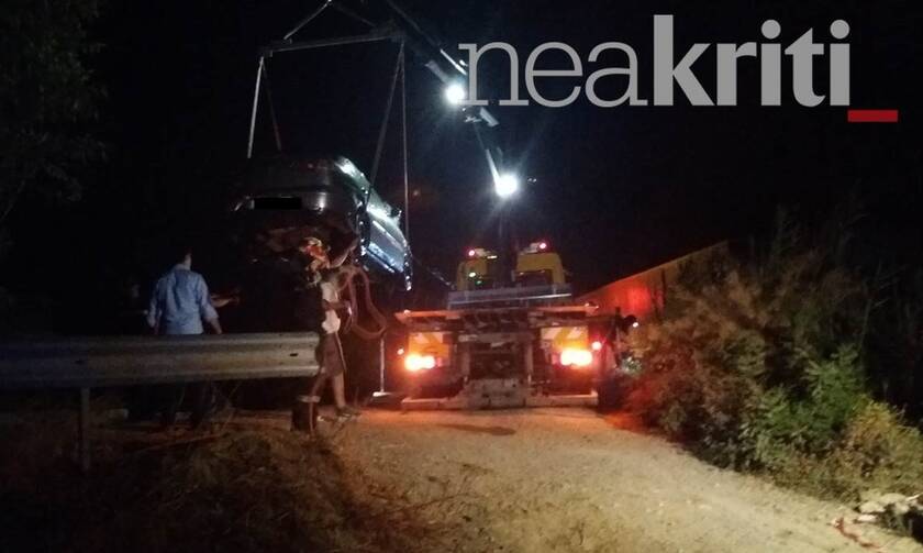 Τραγωδία στην Κρήτη: Αυτοκίνητο έπεσε στον ποταμό Γιόφυρο - Νεκρός ο οδηγός (pic)