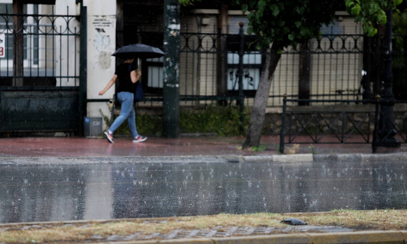 Thunderstorms and hail expected to fall in Athens in the afternoon