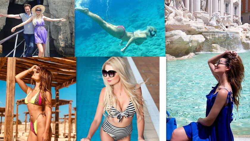 Οι πρώτες διακοπές των Ελλήνων celebrities! (photos)