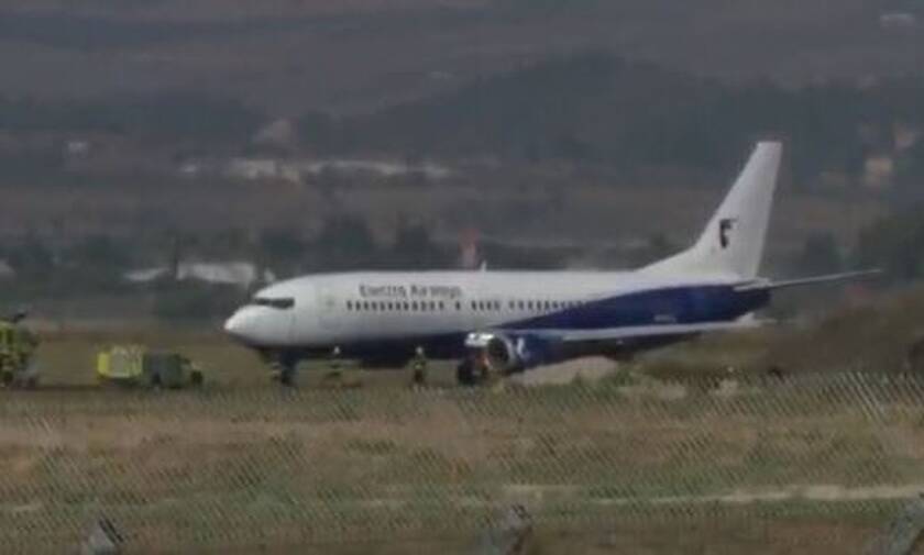 Ισραήλ: Τρόμος στον αέρα - Αναγκαστική προσγείωση αεροπλάνου χωρίς ρόδα (vid)