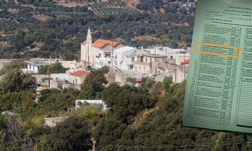 Αυτό είναι το χωριό της Κρήτης όπου η Χρυσή Αυγή πήρε ΜΗΔΕΝ ψήφους!