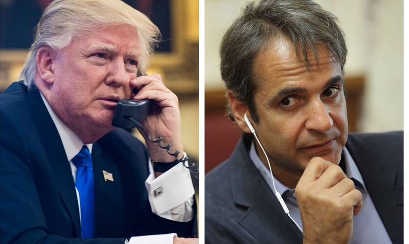 Τηλεφωνική επικοινωνία Μητσοτάκη - Τραμπ: Τι συζήτησε ο πρωθυπουργός με τον πρόεδρο των ΗΠΑ