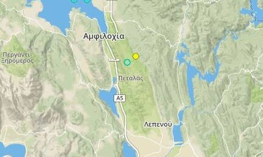 Ισχυρός σεισμός 4,7 Ρίχτερ στην Αιτωλοακαρνανία: «Ταρακουνήθηκε» η Αμφιλοχία
