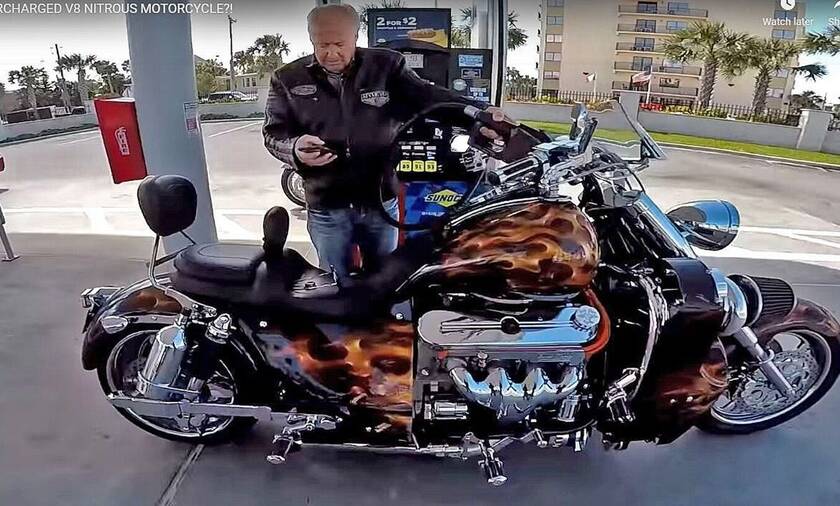 Δείτε μία από τις πιο «τρελές» μοτοσικλέτες στον κόσμο