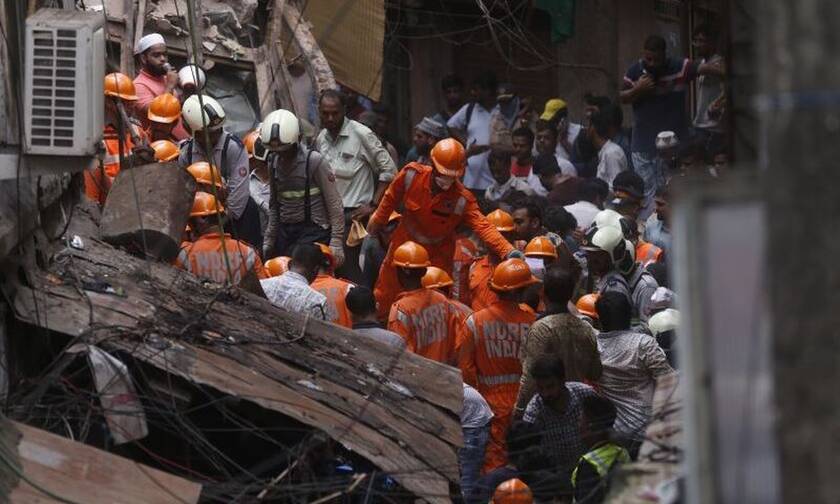 Ινδία-κατάρρευση κτιρίου: Τέσσερις νεκροί, επτά τραυματίες, πάνω από 40 αγνοούμενοι