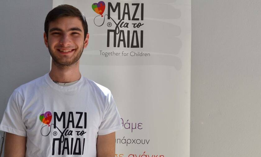 Γιώργος Βορδοναράκης: Ο εθελοντισμός στο «Μαζί για το Παιδί» μου άνοιξε νέους ορίζοντες