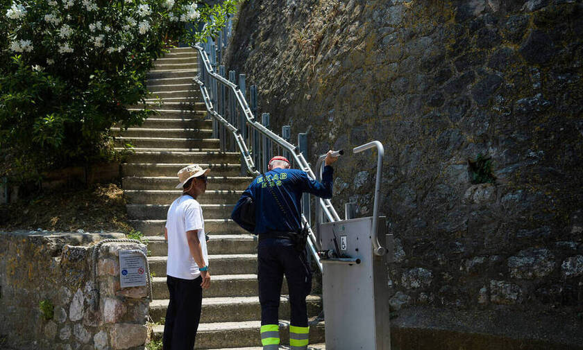 Elevator for persons with disabilities at the Acropolis to be repaired in four days