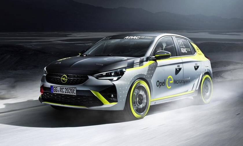 Η Opel παρουσιάζει το πρώτο της αγωνιστικό ηλεκτρικό για το ενιαίο ADAC Opel e-Rally Cup