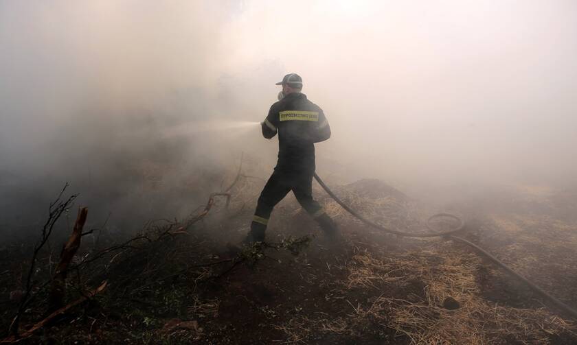 Φωτιά Τώρα: Πυρκαγιά κοντά σε εργοστάσια στη Μεταμόρφωση Αττικής