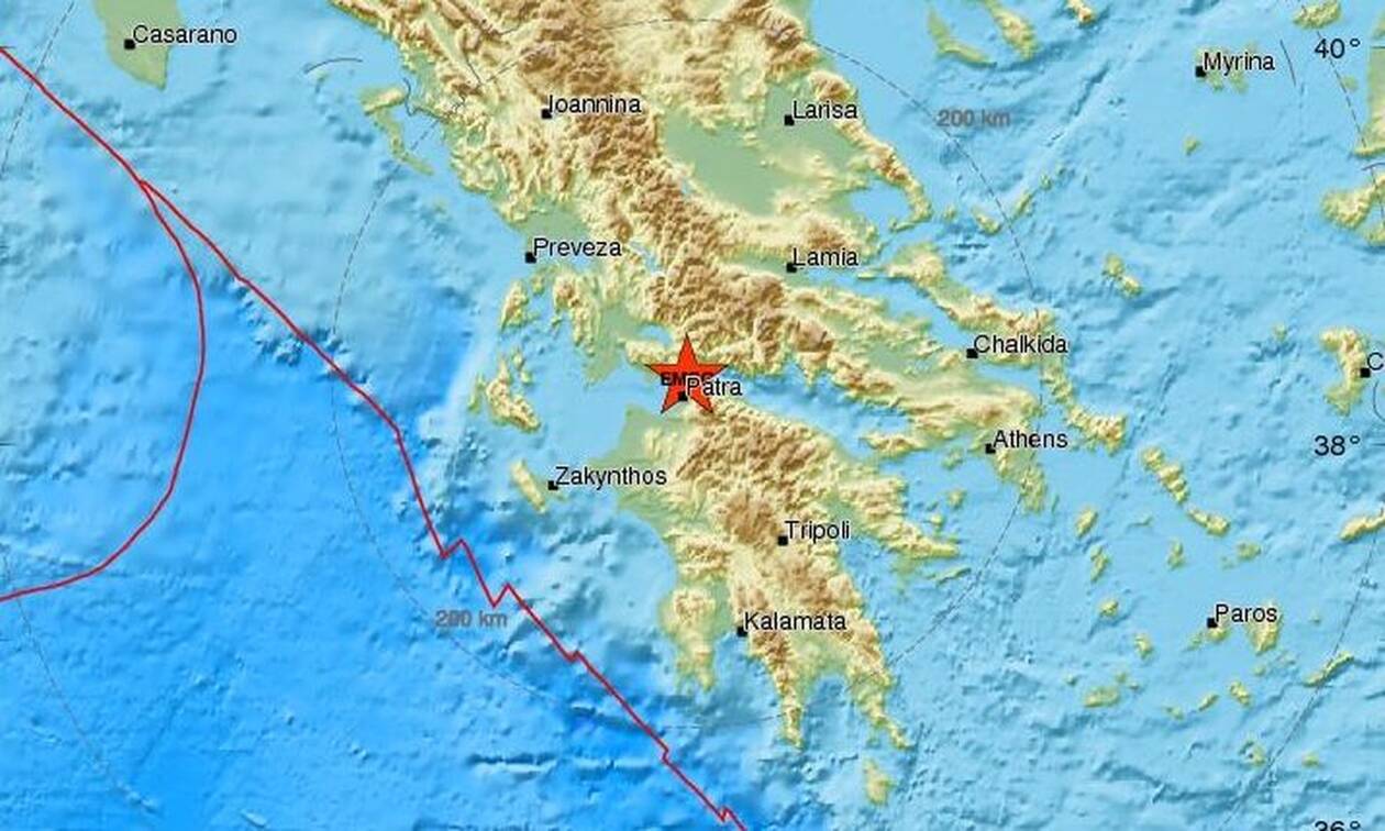 Σεισμός ΤΩΡΑ κοντά στην Πάτρα - Αισθητός σε αρκετές περιοχές (pics)