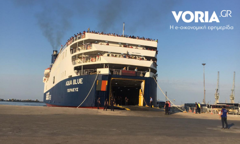 Προσφυγικό: Στη Θεσσαλονίκη το δεύτερο πλοίο με 722 πρόσφυγες από τη Μόρια