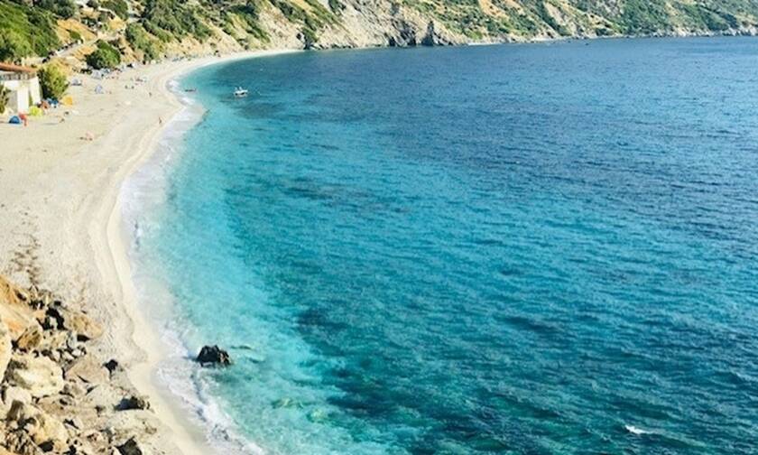 Η ονειρεμένη παραλία της Εύβοιας για πρόταση γάμου (vid)