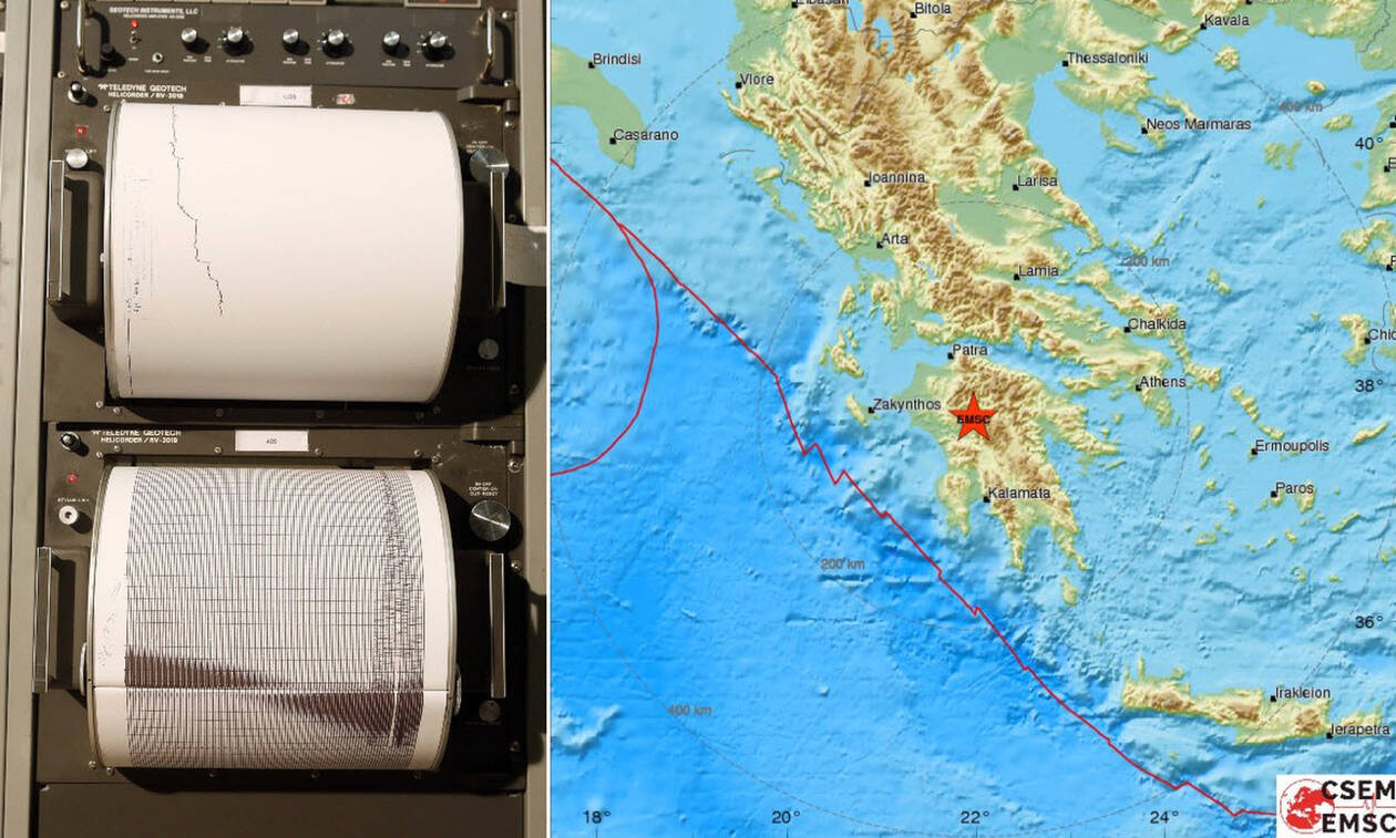 Σεισμός Δημητσάνα: Έτσι κατέγραψε ο σεισμογράφος τη δόνηση που αναστάτωσε την Πελοπόννησο (pics)