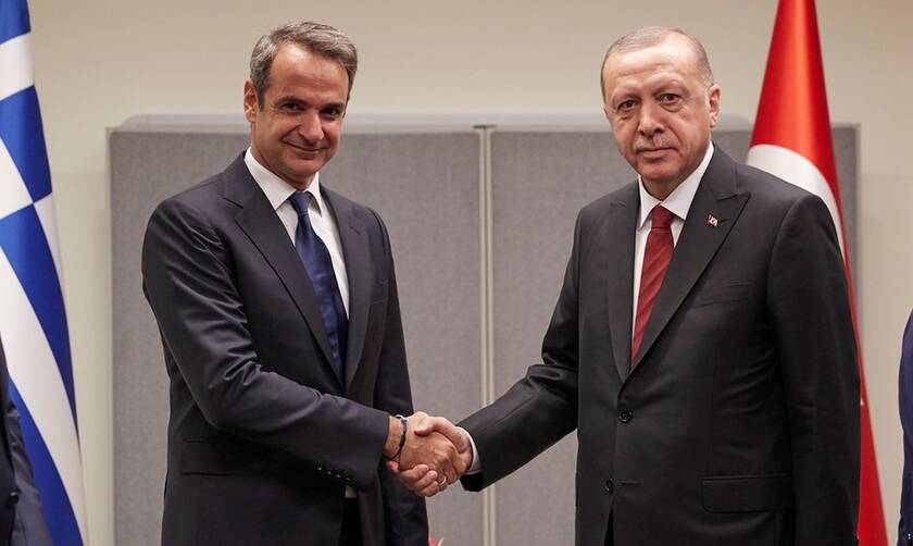 ΤΩΡΑ: Σε εξέλιξη η συνάντηση Μητσοτάκη με Ερντογάν - Τι θα συζητήσουν οι δύο ηγέτες