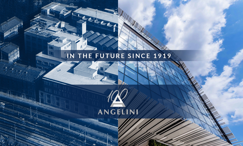 Η Αngelini γιορτάζει τα 100 χρόνια και παρουσιάζει ένα ειδικό λογότυπο 