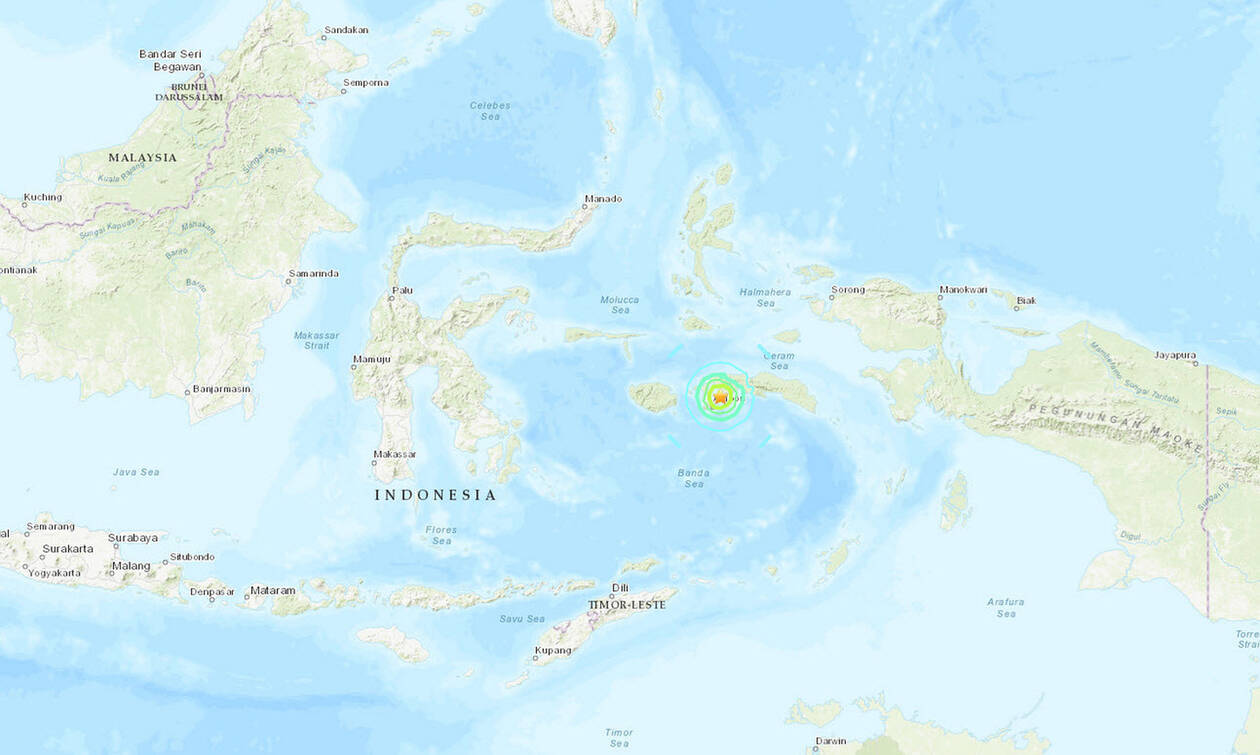 Ισχυρός σεισμός 6,5 Ρίχτερ στην Ινδονησία