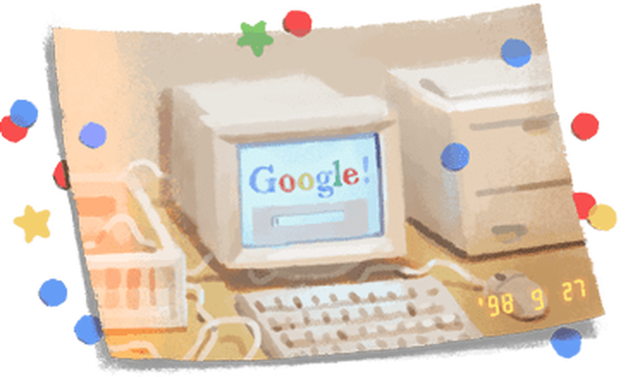 Google: Γιορτάζει τα 21α γενέθλιά της με ένα doodle