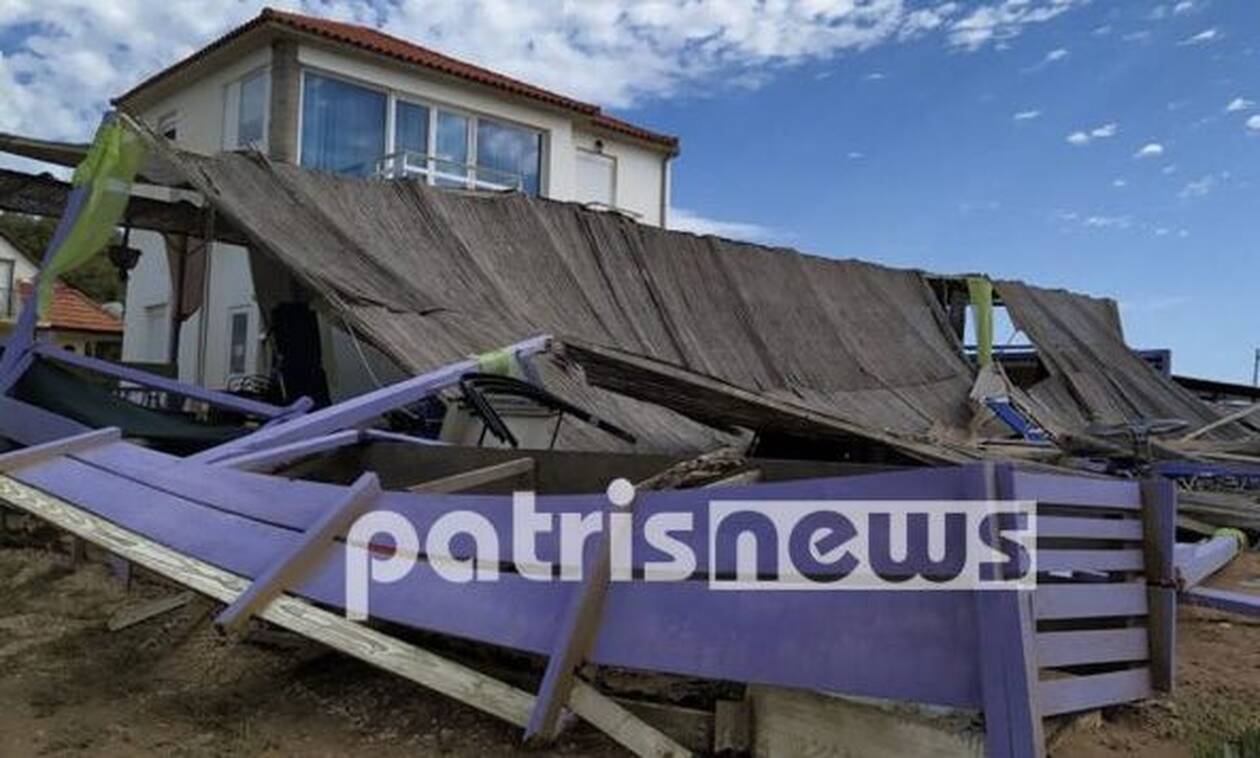 Καιρός: Εικόνες καταστροφής στην Κουρούτα Ηλείας