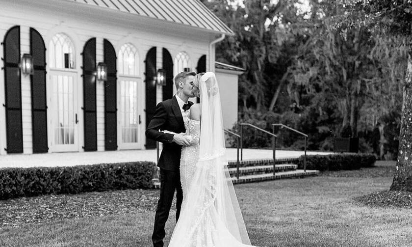 Ο Virgili Ablhoh δημοσίευσε φωτογραφίες του νυφικού που σχεδίασε για το γάμο των Bieber - Baldwin