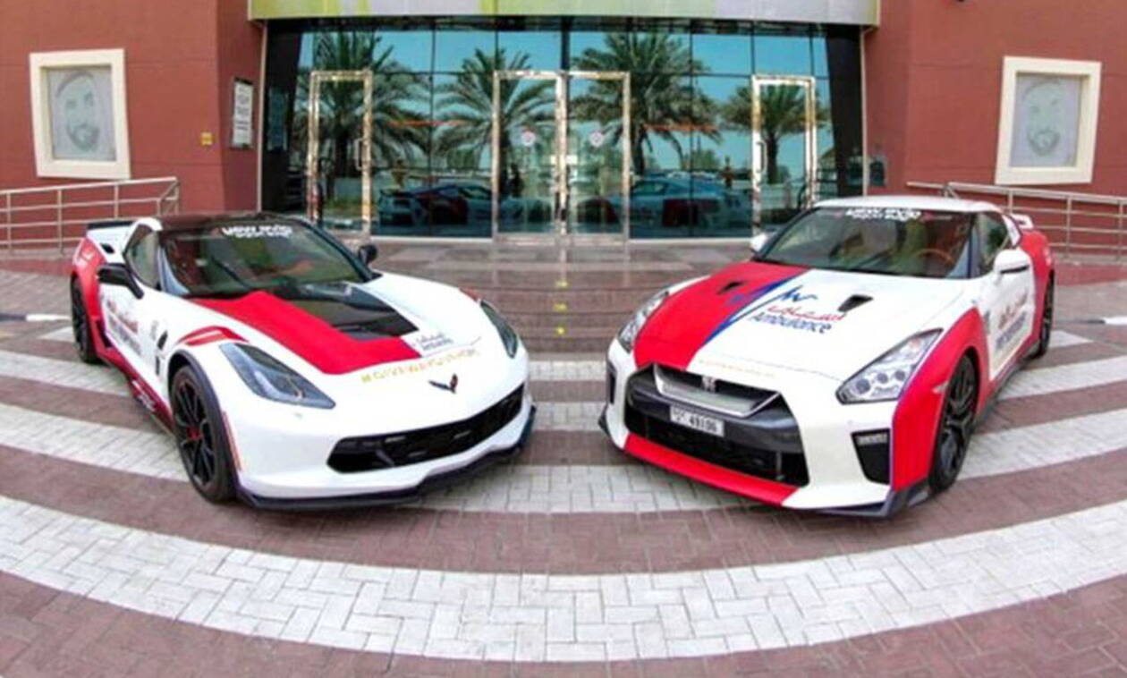 Ένα Nissan GT-R και μια Corvette όπως δεν τα έχετε ξαναδεί!