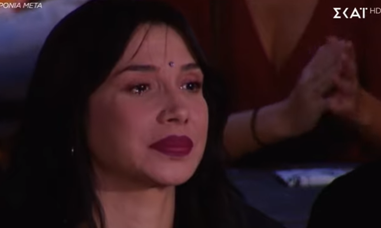 Τα δάκρυα του Σάκη Ρουβά και της Πάολα on camera (pics)