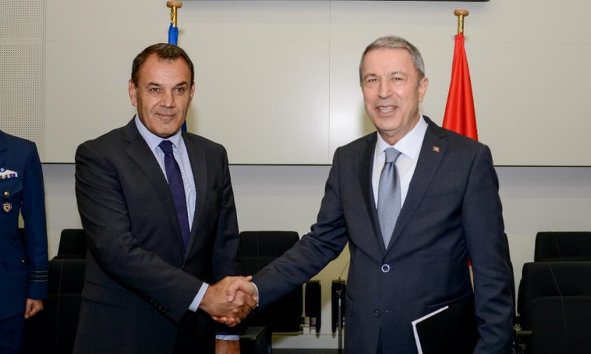 Συνάντηση Παναγιωτόπουλου με τον Τούρκο υπουργό Άμυνας, Χουλουσί Ακάρ - Τι συμφώνησαν