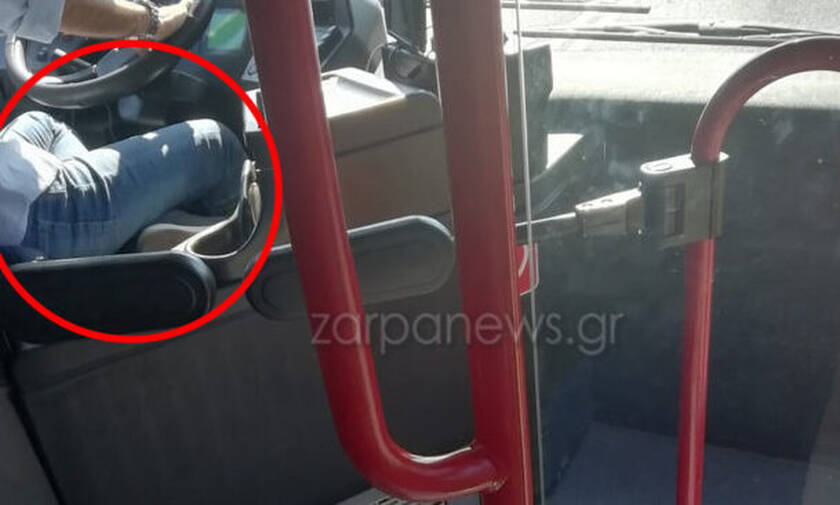 Απίστευτο! Πως κάνει το δρομολόγιό του οδηγός λεωφορείου ΚΤΕΛ στο Ρέθυμνο 